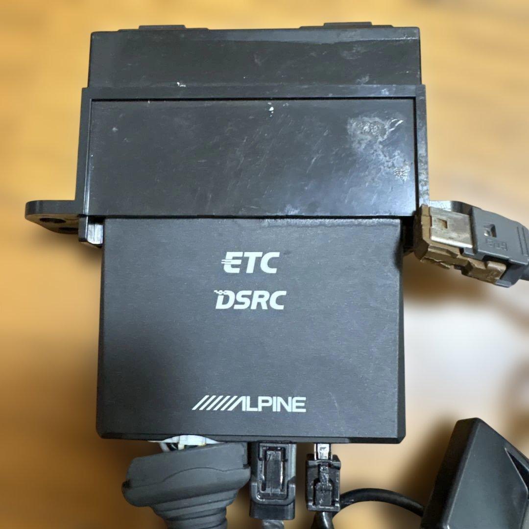 ALPINE ETC DSRC 車載器 分離型(ジャンク品)