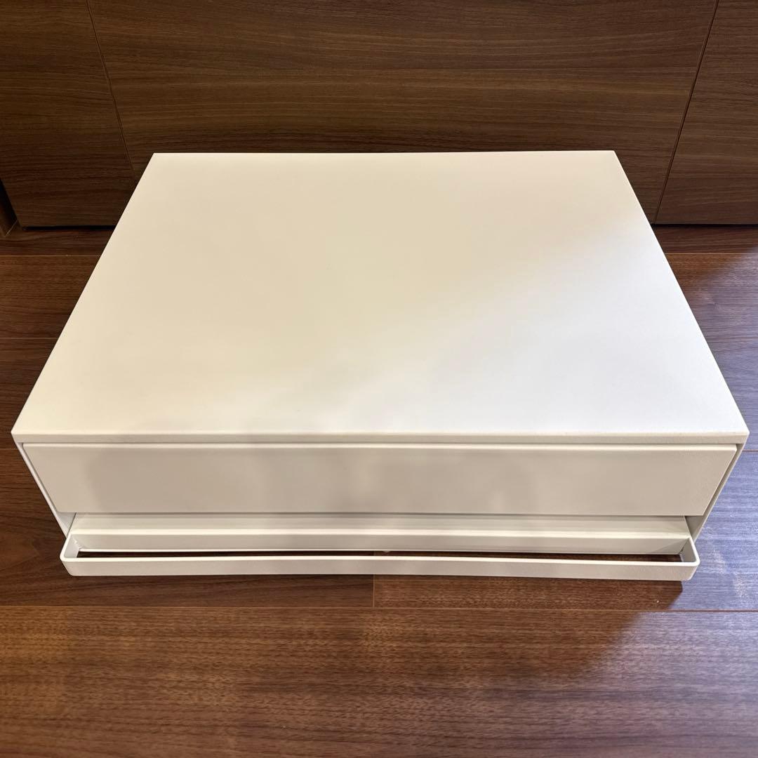 tower レンジ下収納　キッチン家電下引出&スライドテーブルタワー