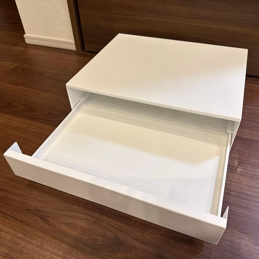 tower レンジ下収納　キッチン家電下引出&スライドテーブルタワー