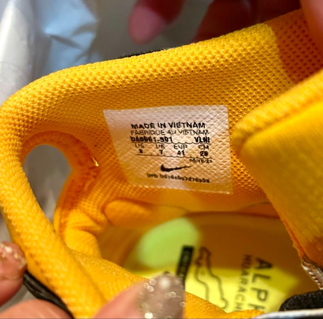 新品未使用Nike Alpha Huarache 3 スパイク オーダーメイド