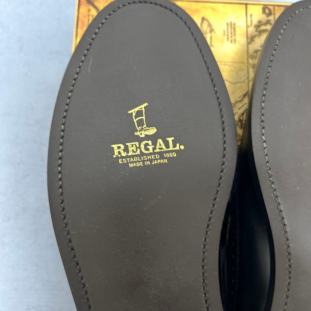 【新品未使用】リーガル　ウィングチップ　レザー　ビジネスシューズ 本革　JR04