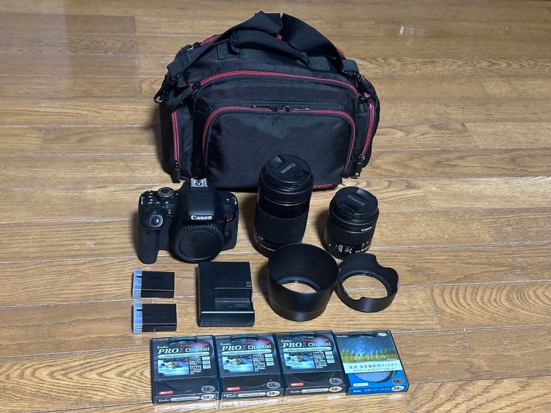 Canon EOS Kiss X9i デジタル一眼レフカメラ 一式