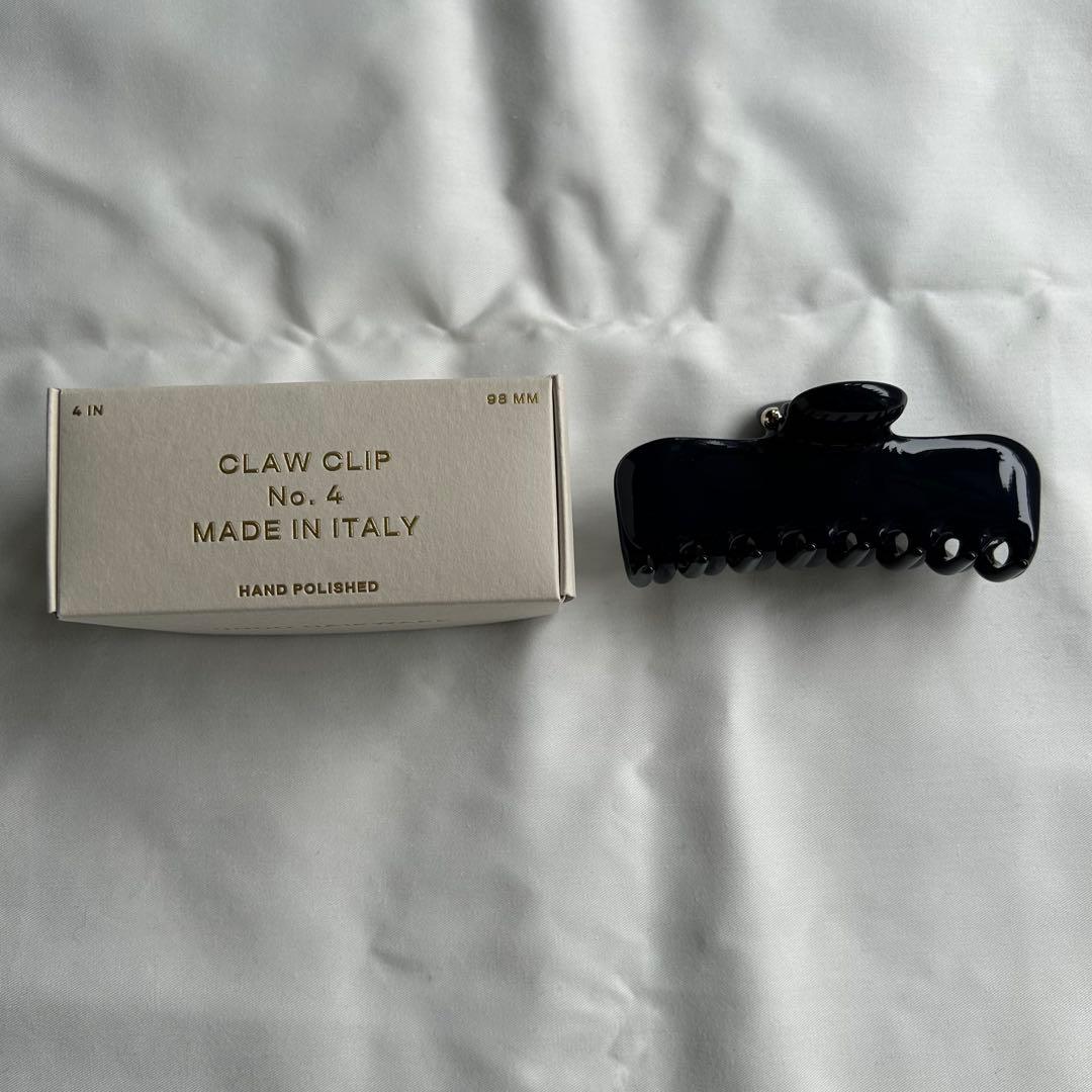 【新品未使用】undo ヘアクリップミッドナイトmidnightブラックno.4