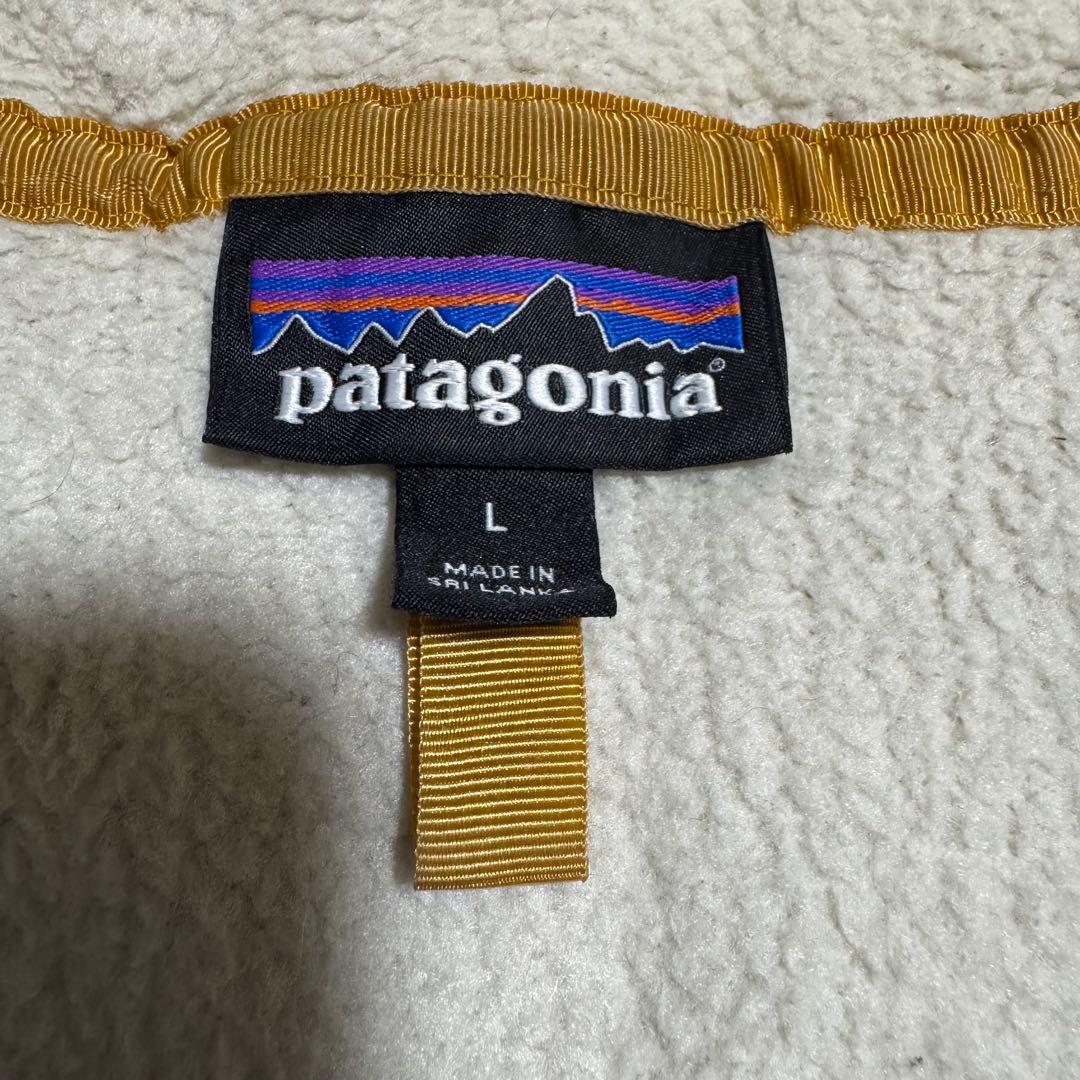 パタゴニア patagonia ベスト　フリース　オフホワイト