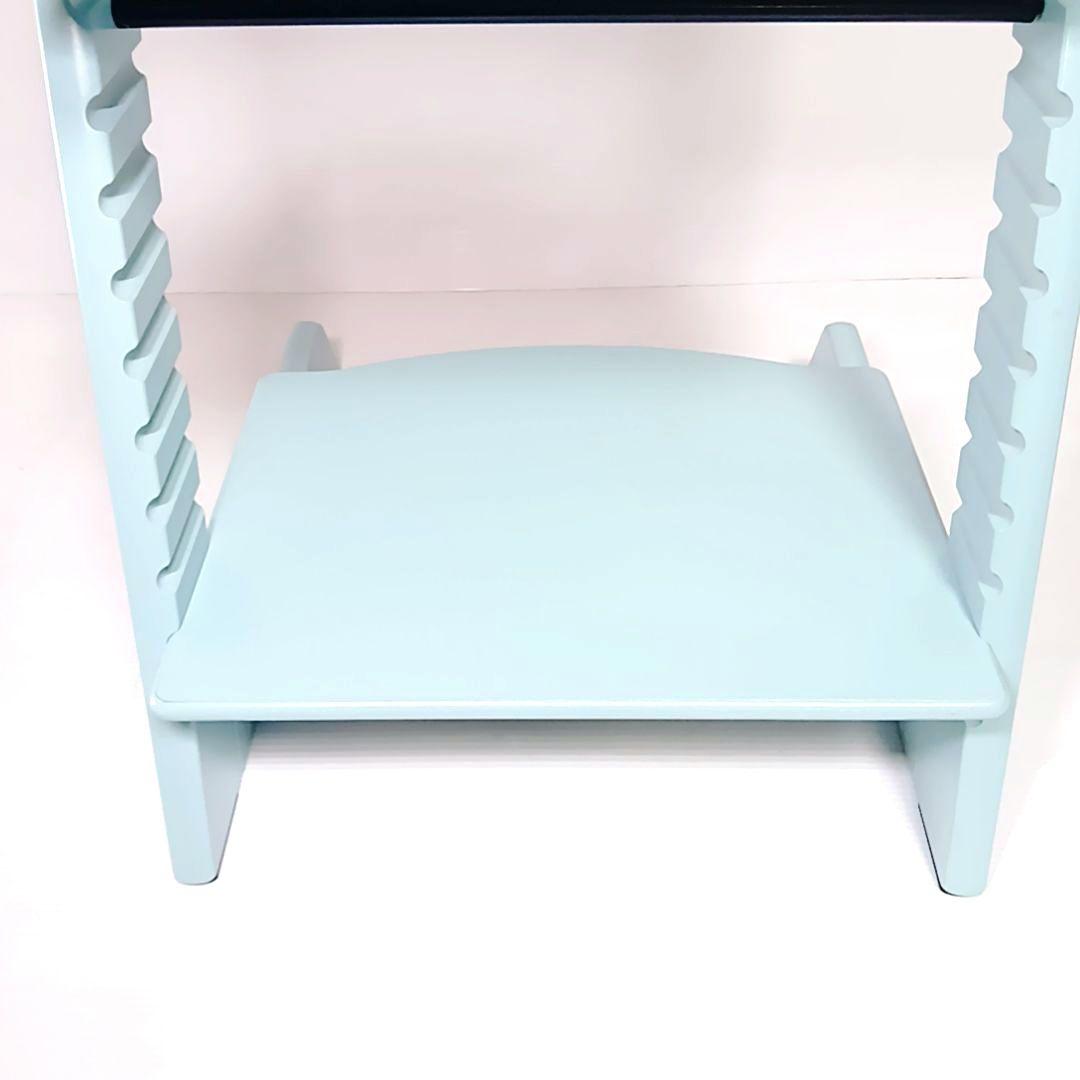 希少カラ― STOKKE ストッケ トリップトラップ シリアル6 アクアブルー