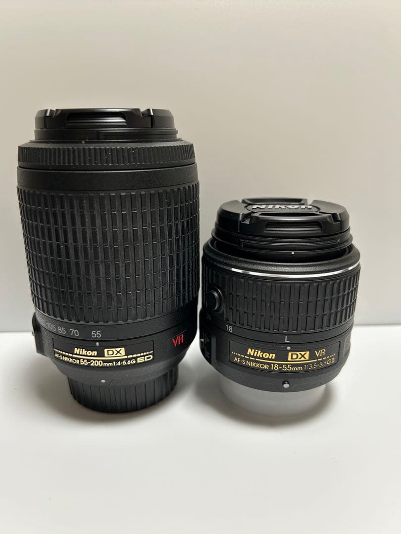 Nikon デジタル一眼レフカメラ レンズ2本付き　D5300