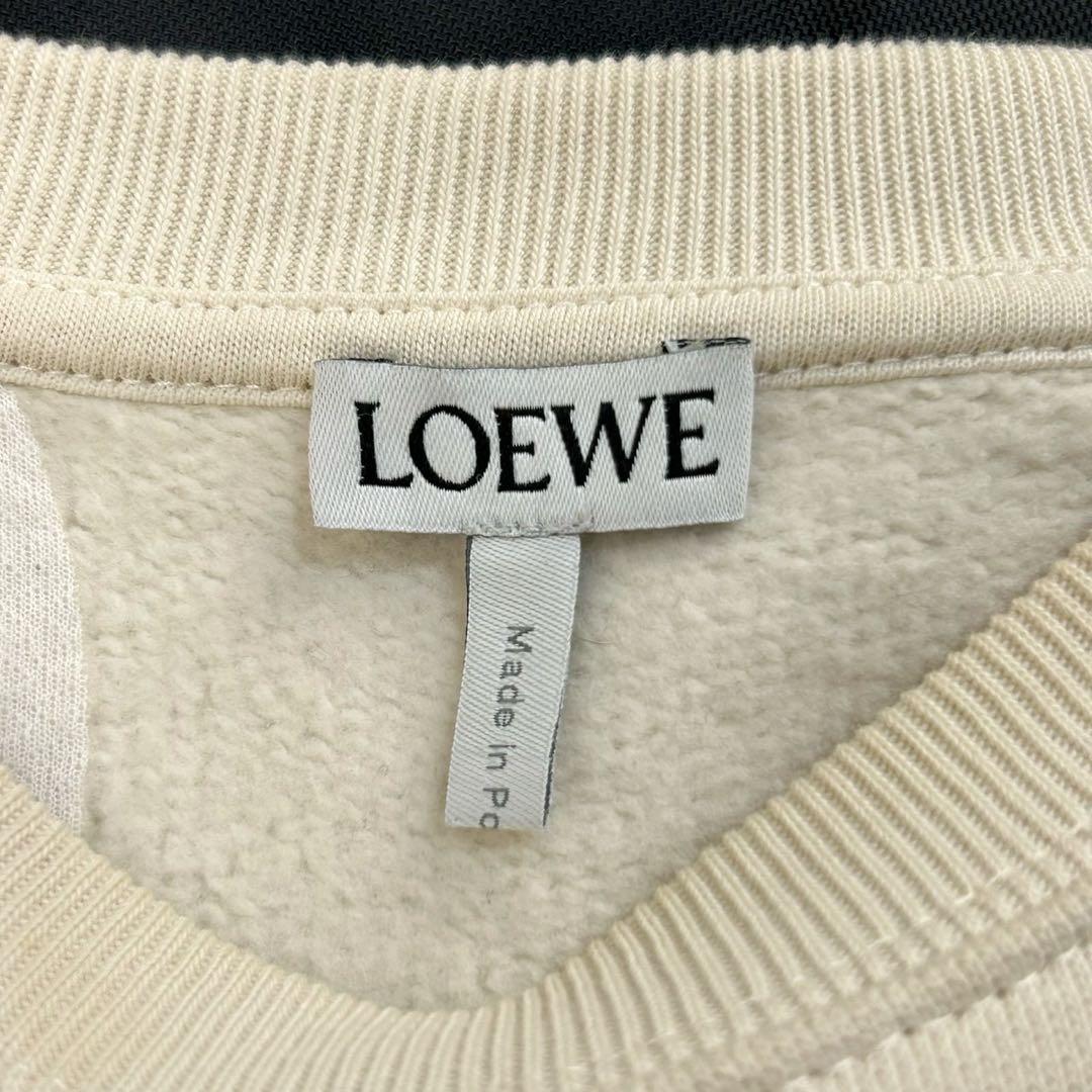 5820【美品】ロエベ☆ハーバリウム刺繍スウェット アナグラムロゴ 21AW