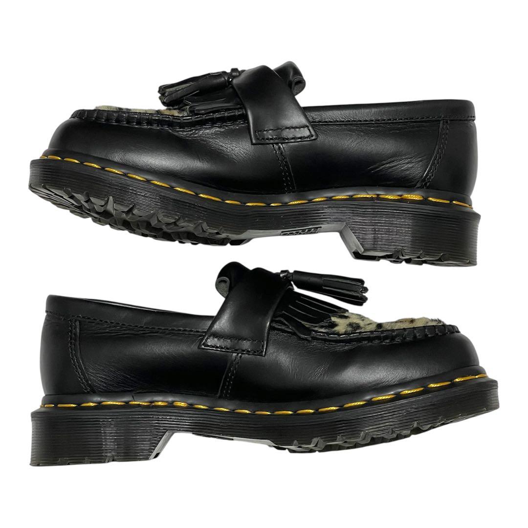 美品 Dr.Martens タッセルローファー エイドリアン レオパード