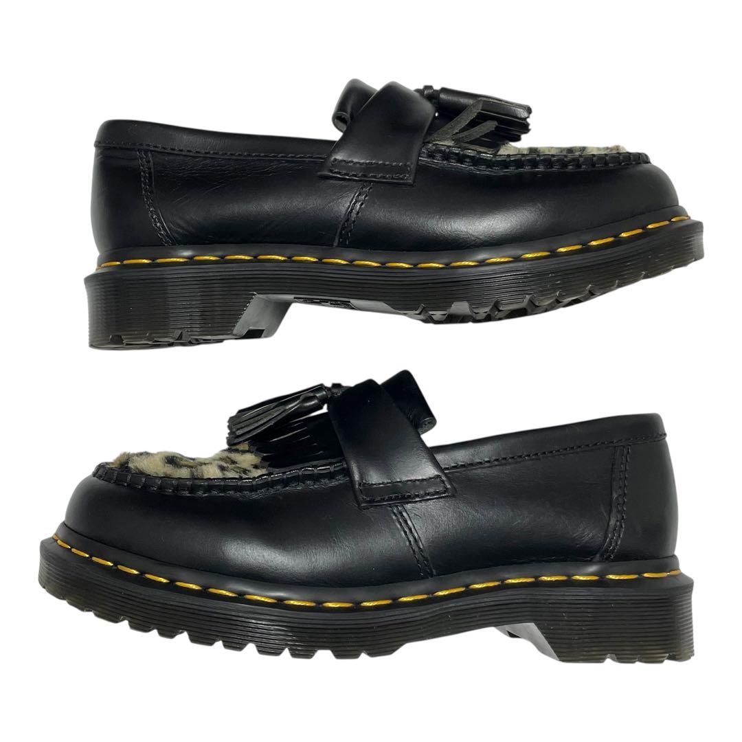 美品 Dr.Martens タッセルローファー エイドリアン レオパード