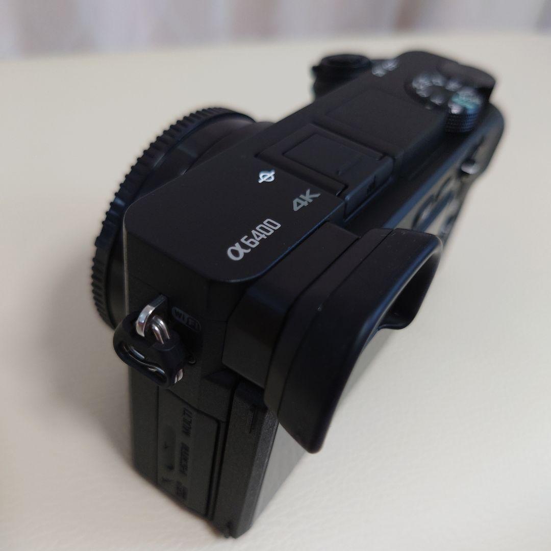 [美品]SONY α6400 APSCミラーレスカメラ