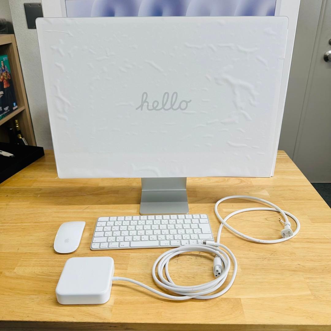 iMac 24インチ M4 24GB 512GB 8コア 8コア GPU