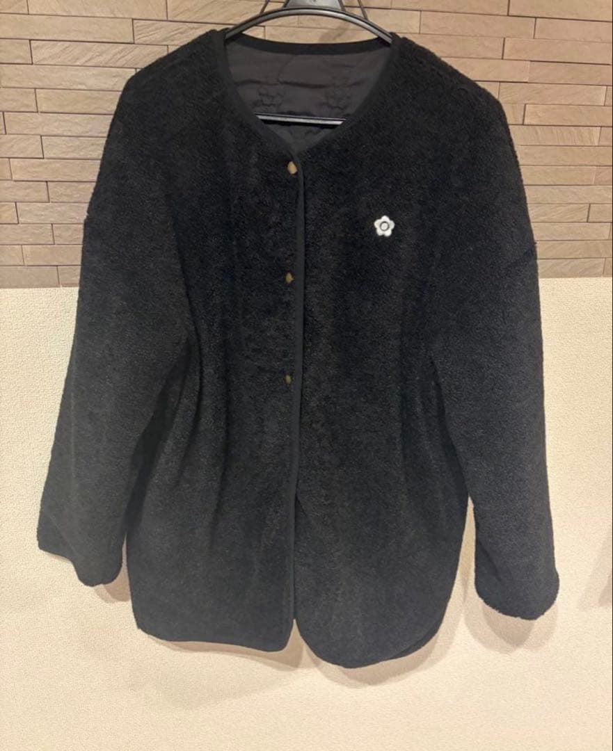 マリークワント　新作オンライン限定完売カラーリバーシブル定価以下ブラックブルゾン