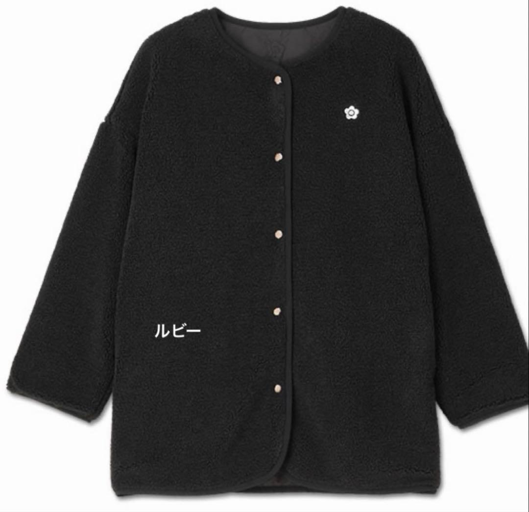 マリークワント　新作オンライン限定完売カラーリバーシブル定価以下ブラックブルゾン