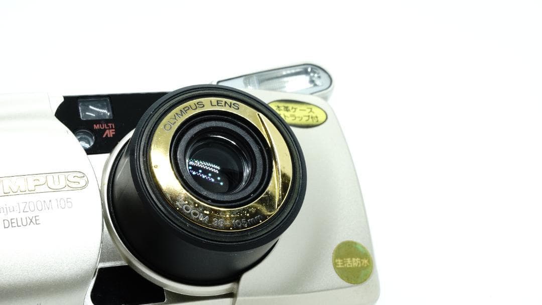 【T2122】 OLYMPUS µ ZOOM 105 DELUXE オリンパス