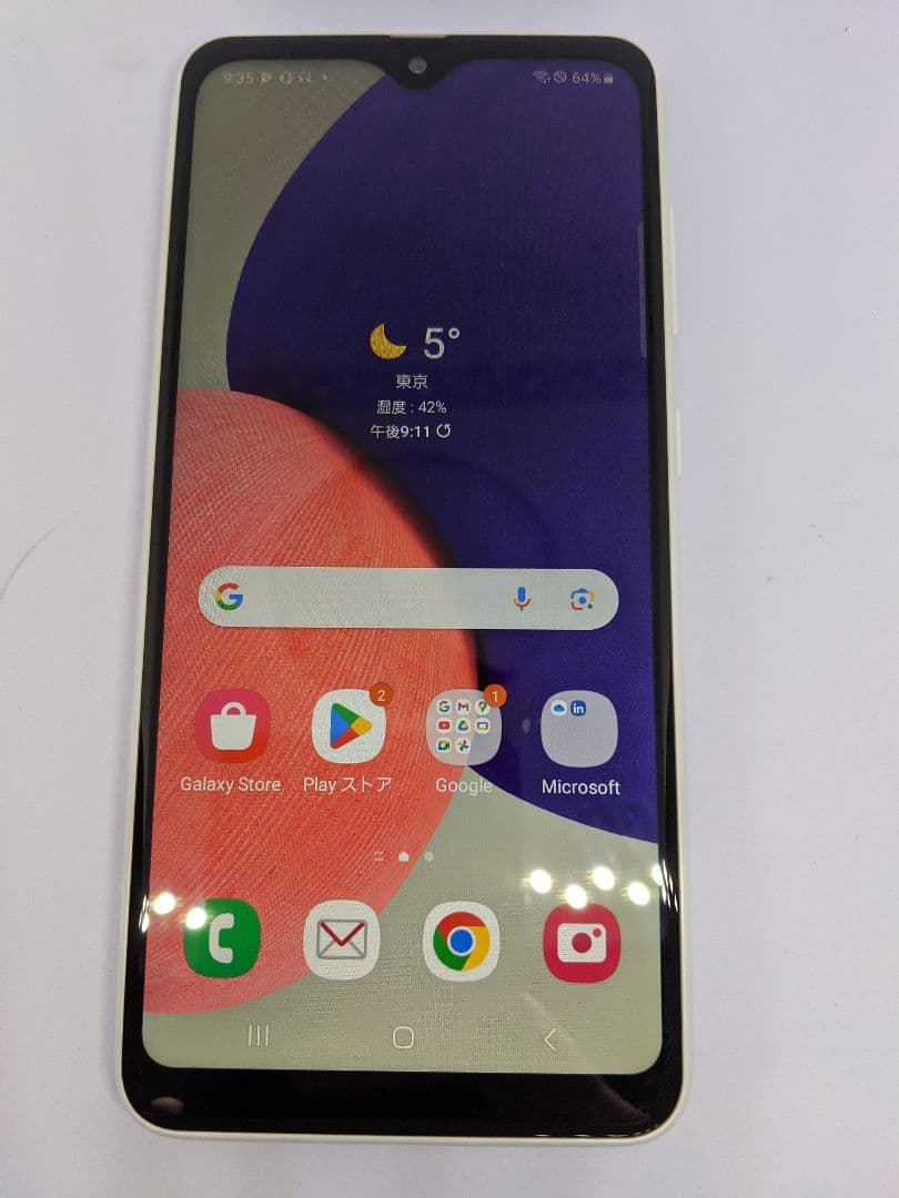 GalaxyA22 5G SC-56B android13 Simフリー⑤