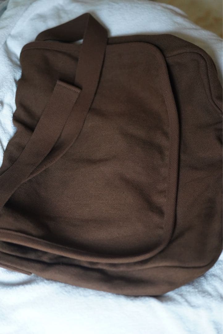 COMOLI ヘンプダック ショルダーバッグ