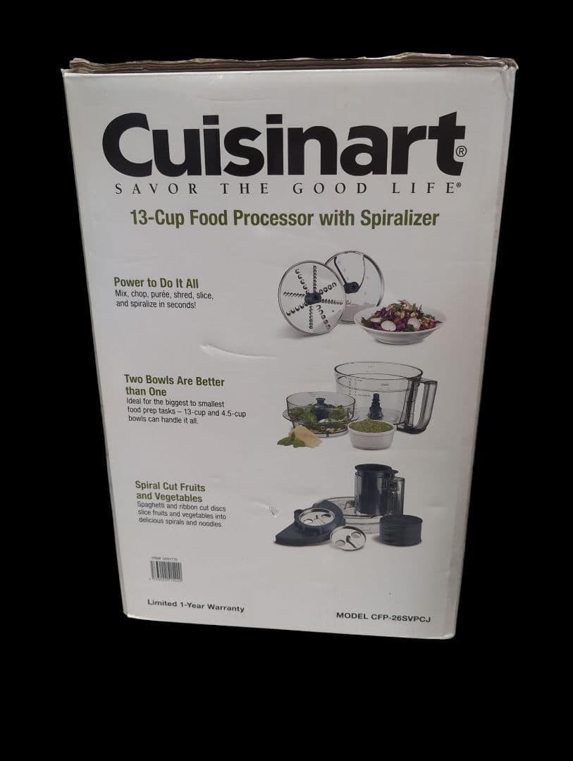 フードプロセッサー　クイジナート Cuisinart 13-Cup 新品、未開封