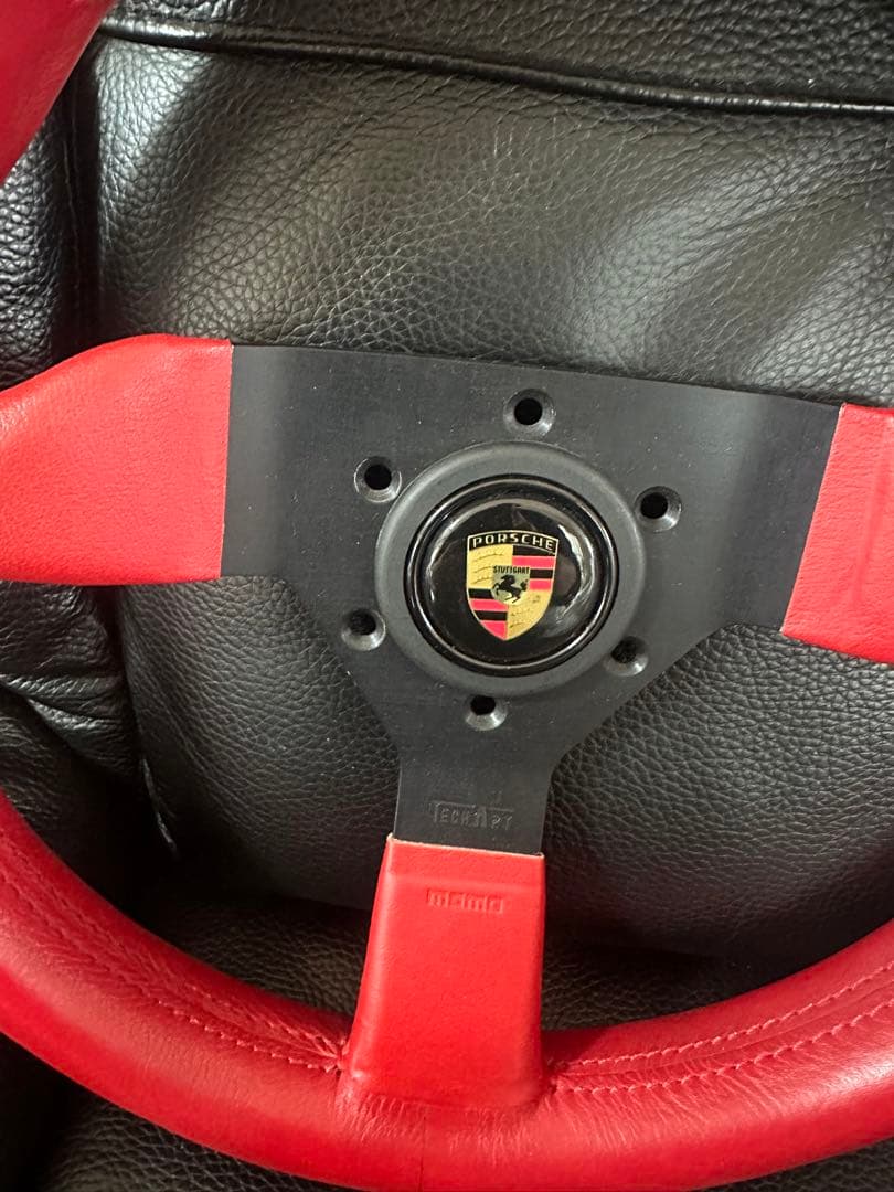 ポルシェ　ターボ　ハンドル　ステアリング　Porsche 911 turbo