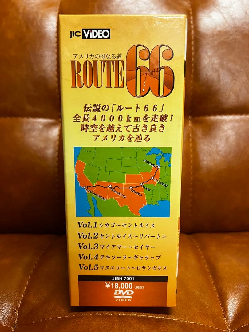 【廃盤品】アメリカの母なる道 ルート66 全5巻 BOXセット [DVD]