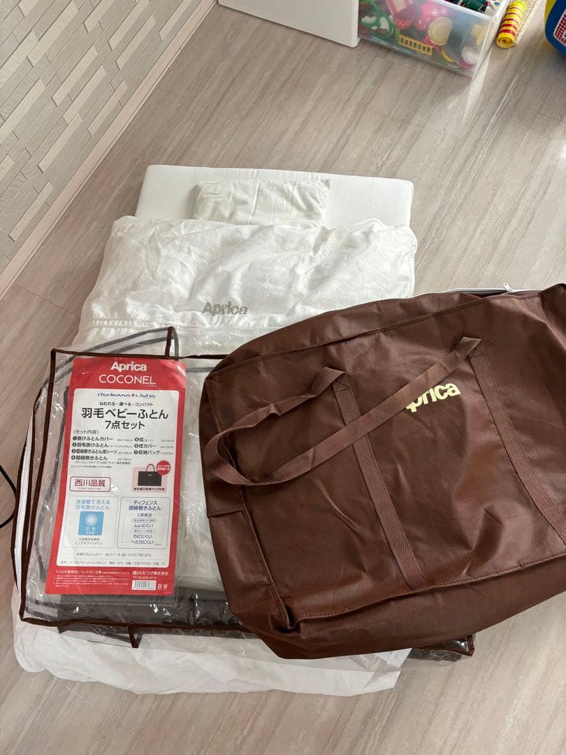 シン‼️定価58,500円アップリカ ココネルエアープラス➕西川リビング布団