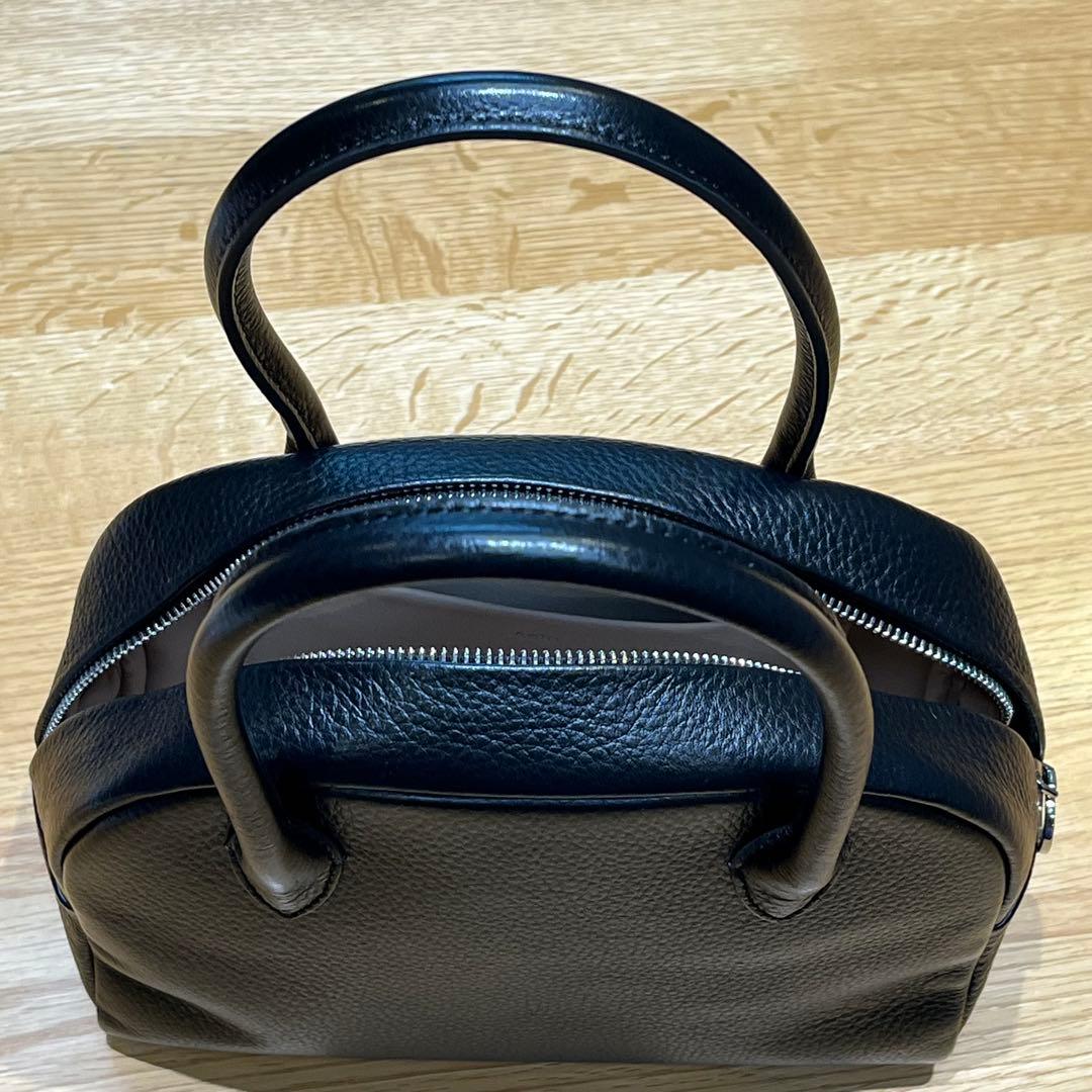 Aeta アエタ　Boston ボストンバッグ　黒　ハンドバッグ