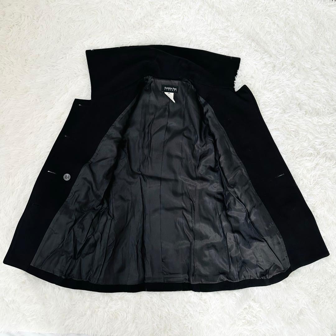 【新品未使用】PATRIZIA PEPE ピーコートMサイズ 黒
