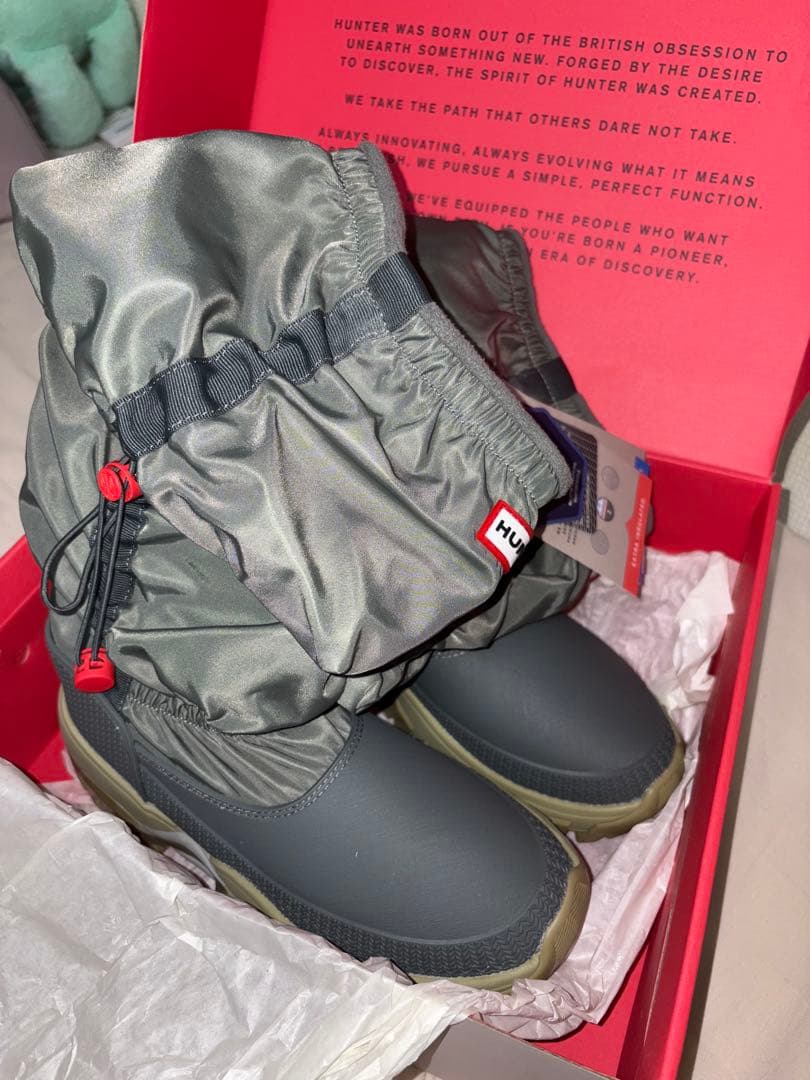 未使用 HUNTER WANDERER TALL  BOOT