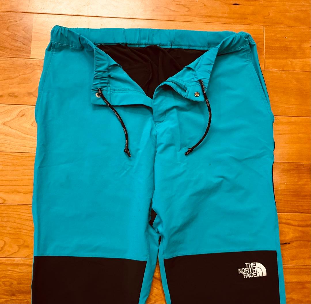 ノースフェイス ビームス 別注 エクスペディションライトパンツ　 緑　青　L