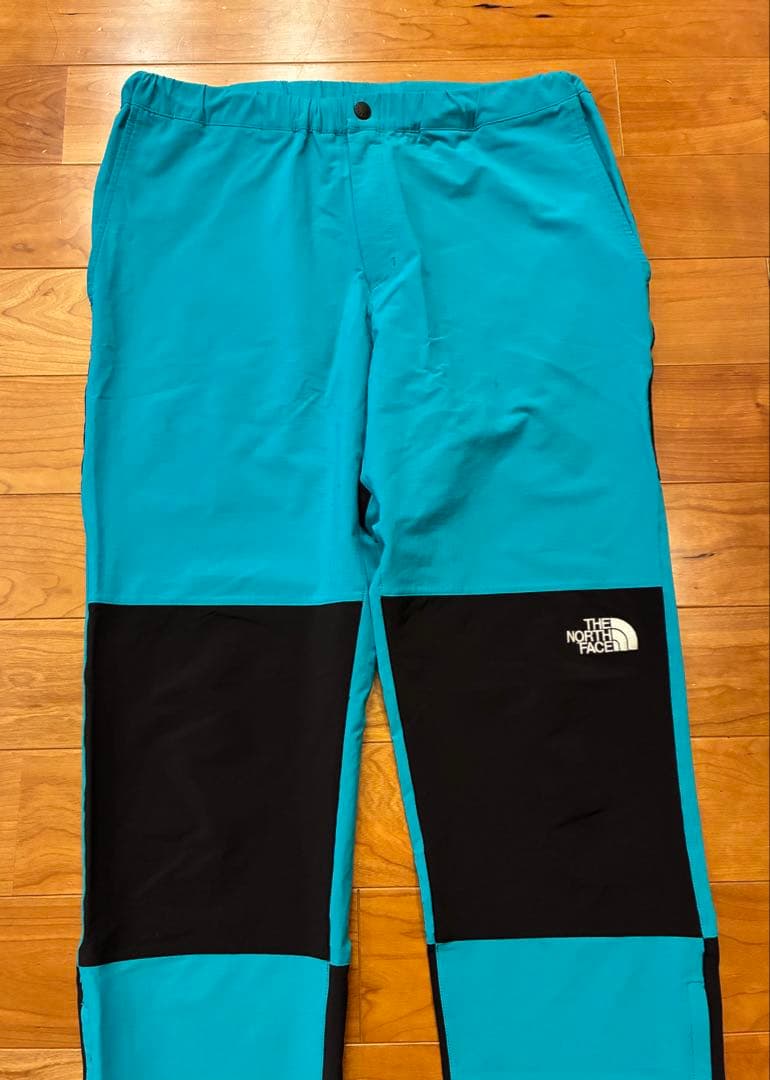 ノースフェイス ビームス 別注 エクスペディションライトパンツ　 緑　青　L