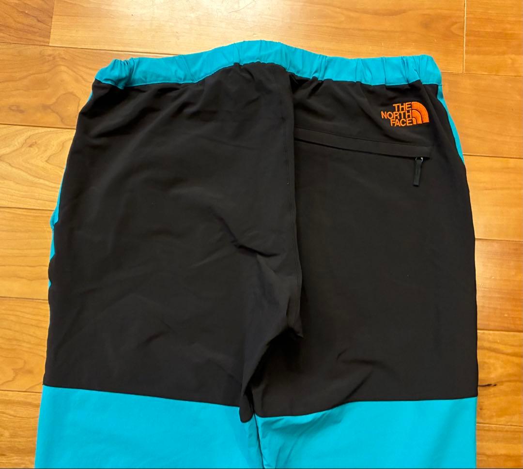 ノースフェイス ビームス 別注 エクスペディションライトパンツ　 緑　青　L