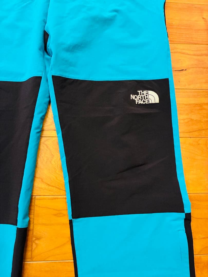 ノースフェイス ビームス 別注 エクスペディションライトパンツ　 緑　青　L