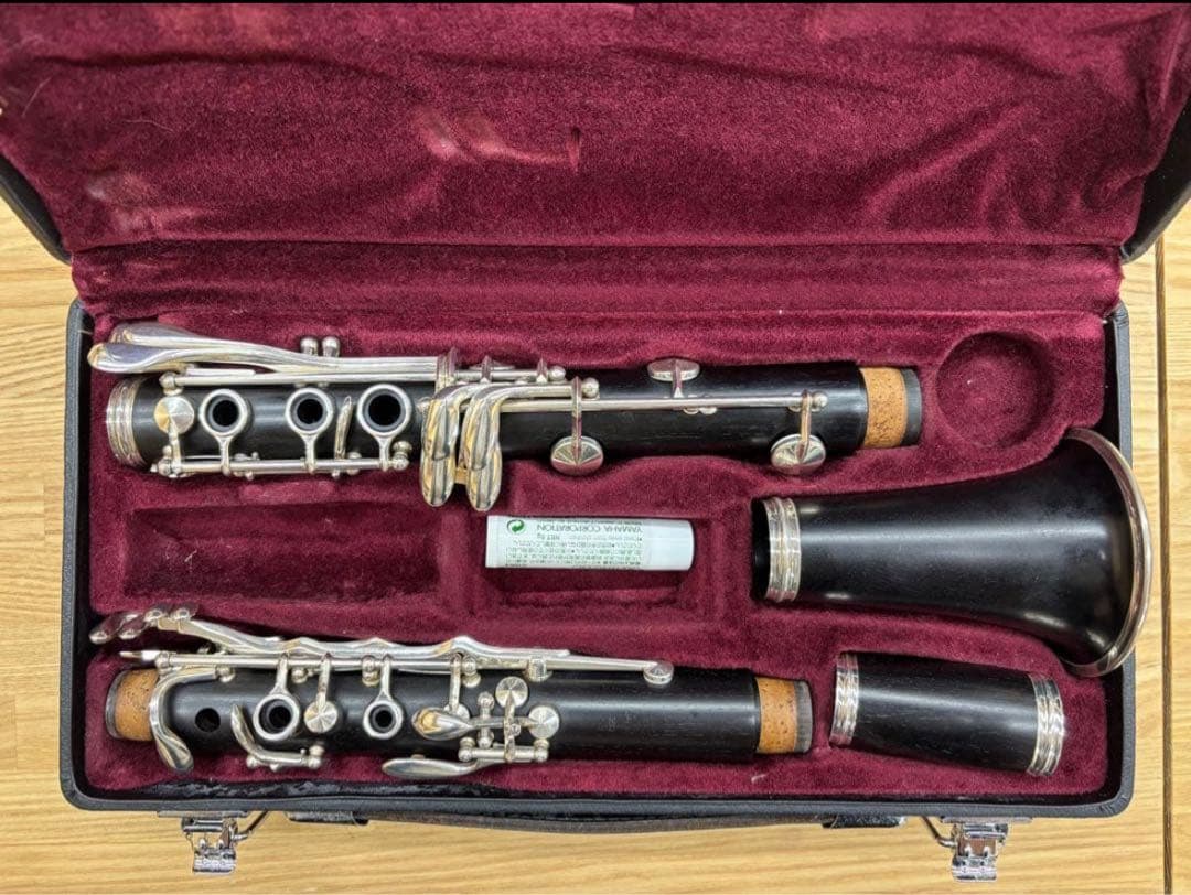 YAMAH 木製クラリネット YCL-350 マウス＆リガチャー無し