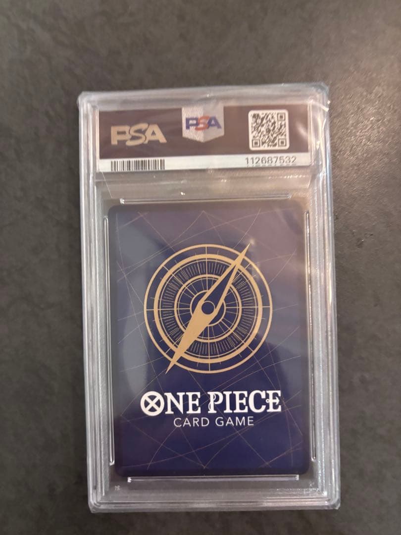 神速の拳　モンキー・D・ルフィ PSA10 3周年記念　ゴールドカード　金ニカ