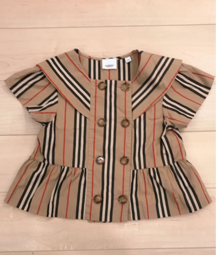 Burberry キッズ　トップス　ストライプ　12Y 140cmほど
