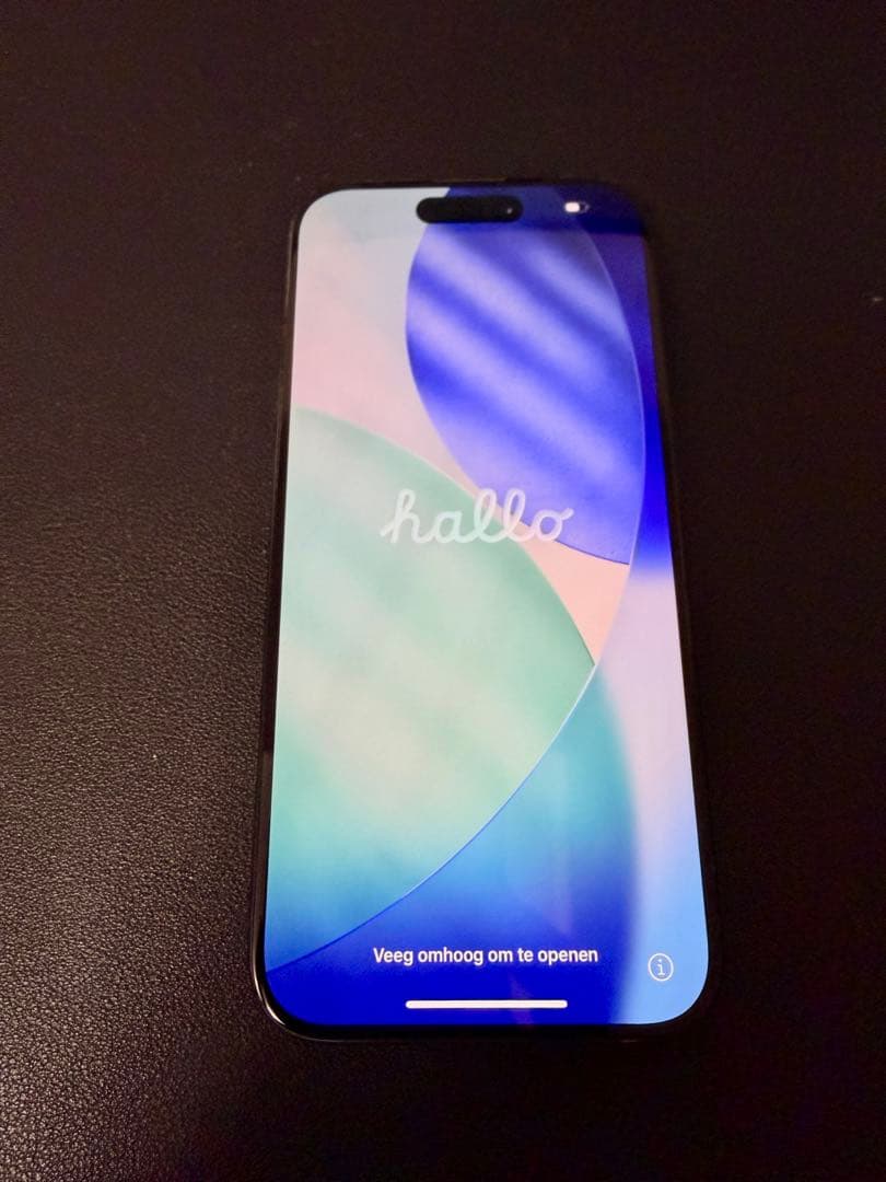 Apple iPhone 15 Pro Blue Titanium USA 無音