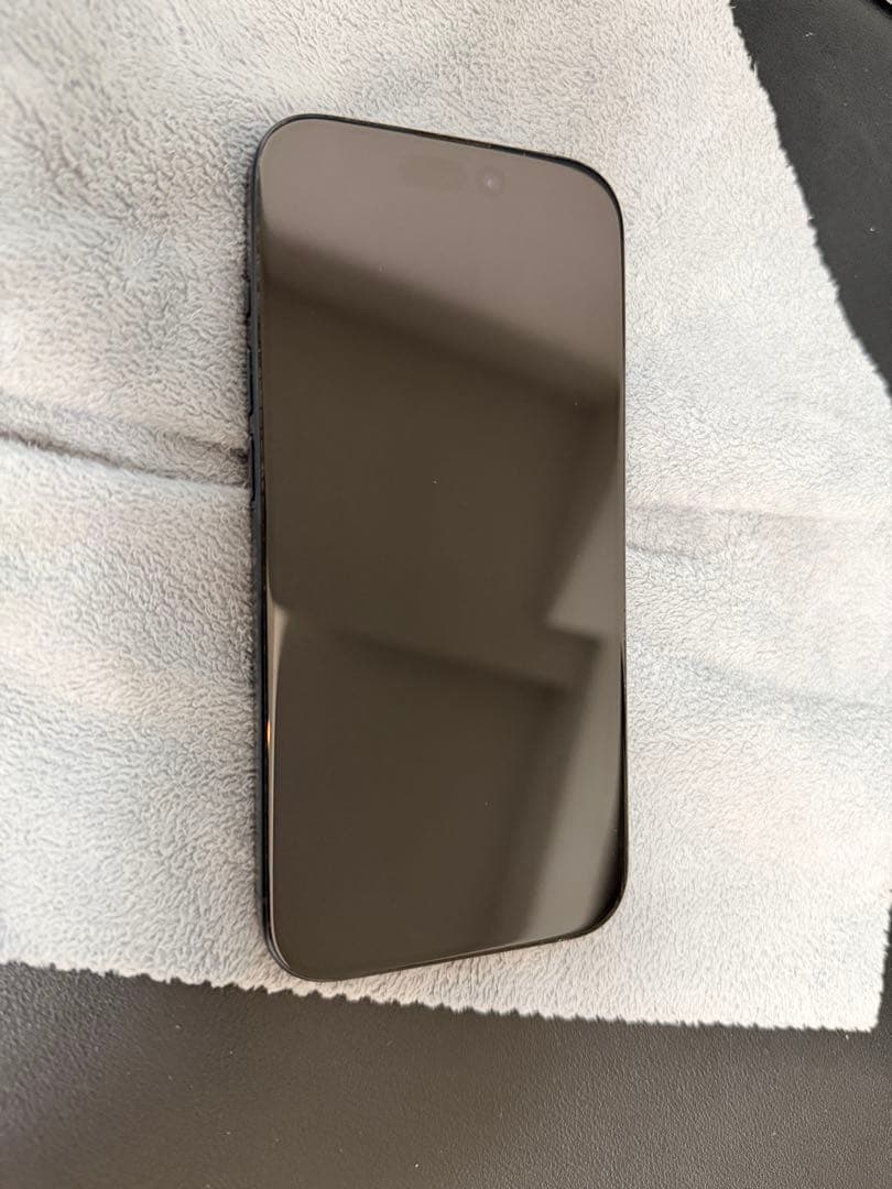 Apple iPhone 15 Pro Blue Titanium USA 無音