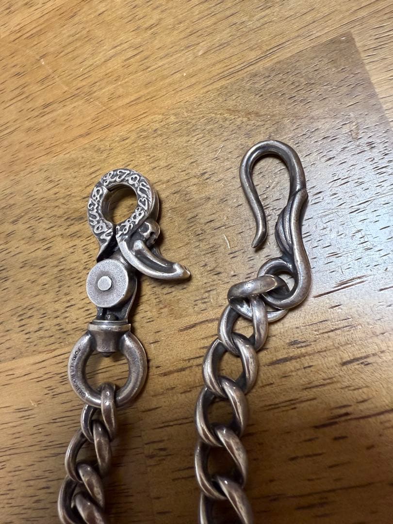 アージェントグリーム フォーエバーロッカーズ シルバー925ウォレットチェーン