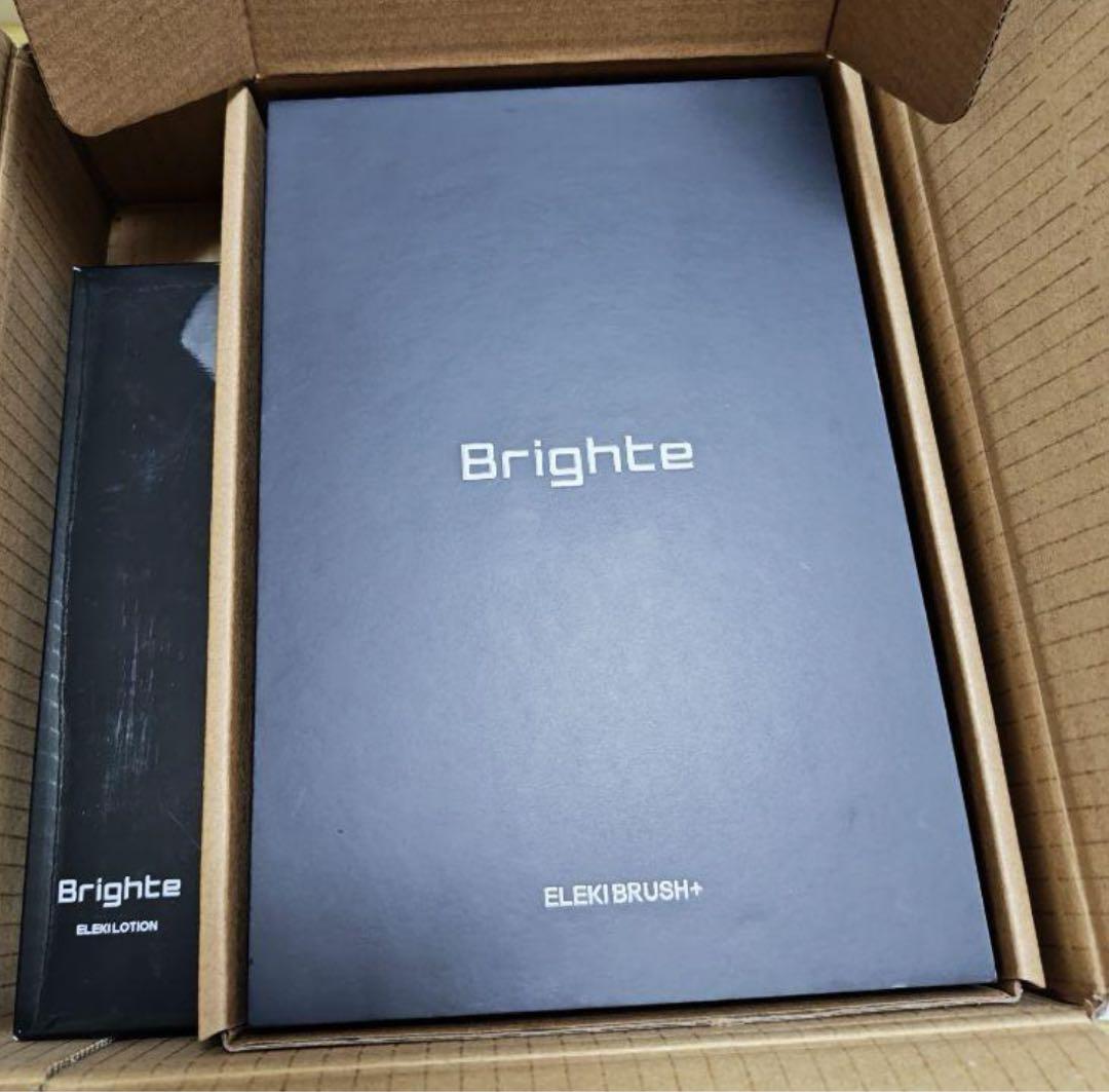 ボディ・フェイスケア Brighte ELEKI BRUSH+ & ELEKI LOTION