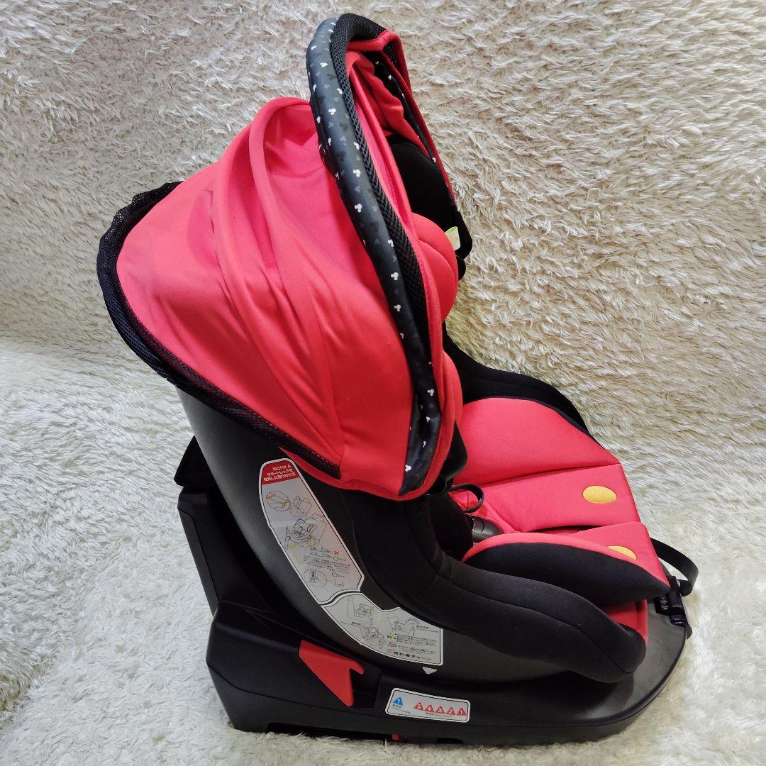 【美品】ミッキーマウス チャイルドシート ターンシート 西松屋限定 ディズニー