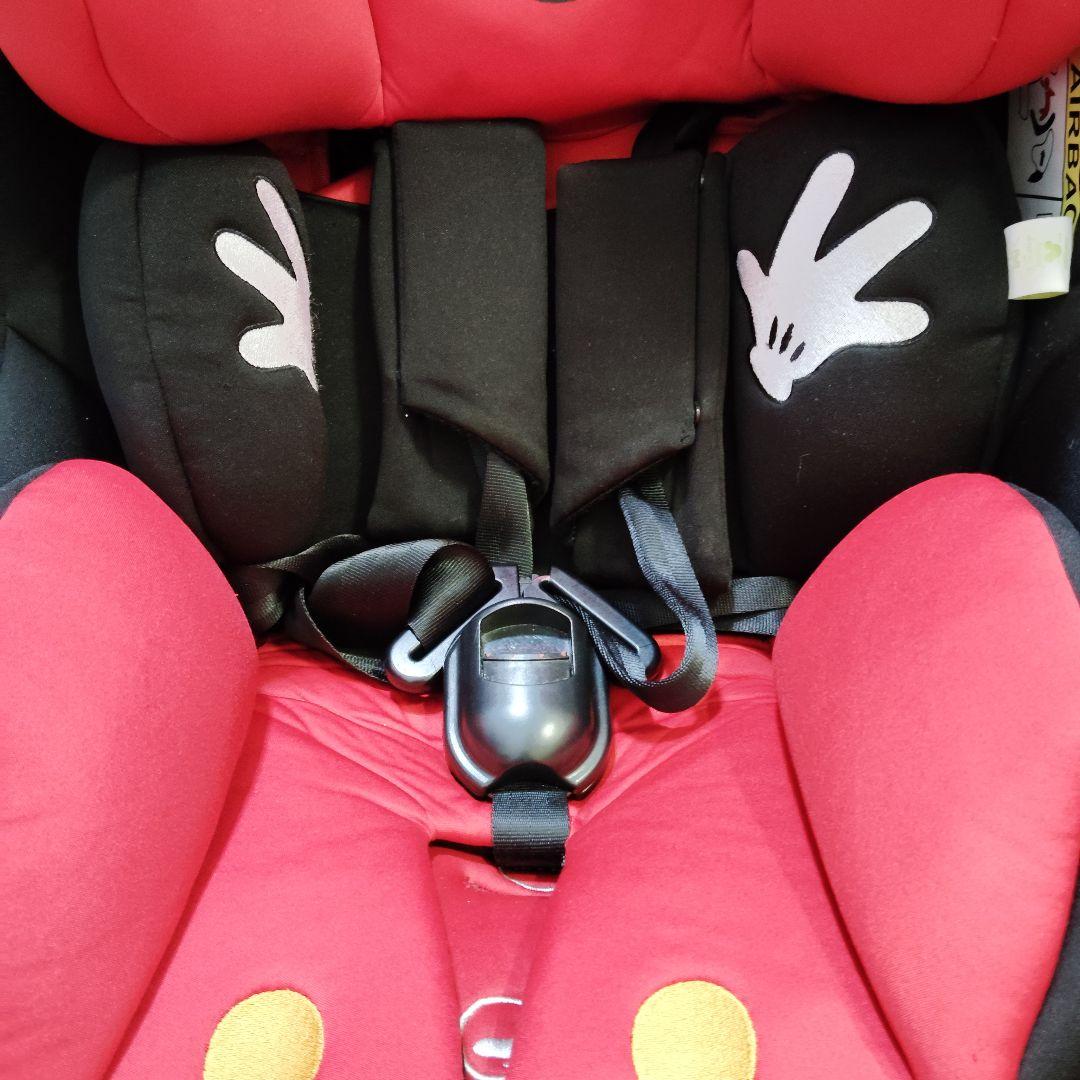 【美品】ミッキーマウス チャイルドシート ターンシート 西松屋限定 ディズニー