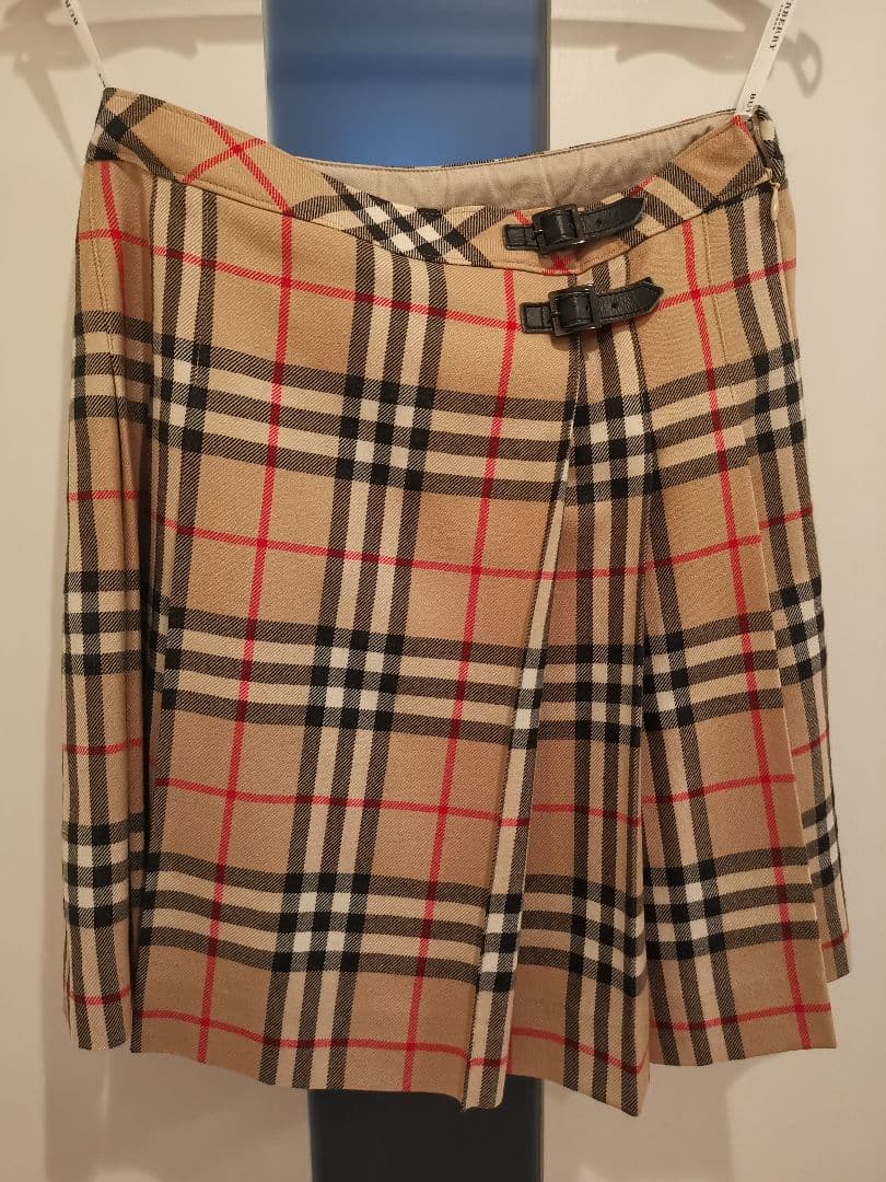 BURBERRY バーバリー セットアップ 150 ブラウス リボン付 4点