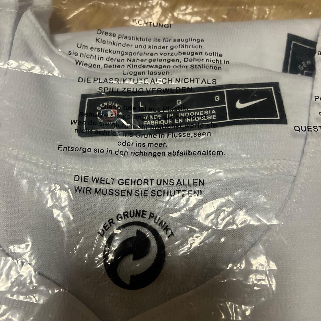 H*E様 佐々木朗希ドジャースホームユニフォームLサイズ