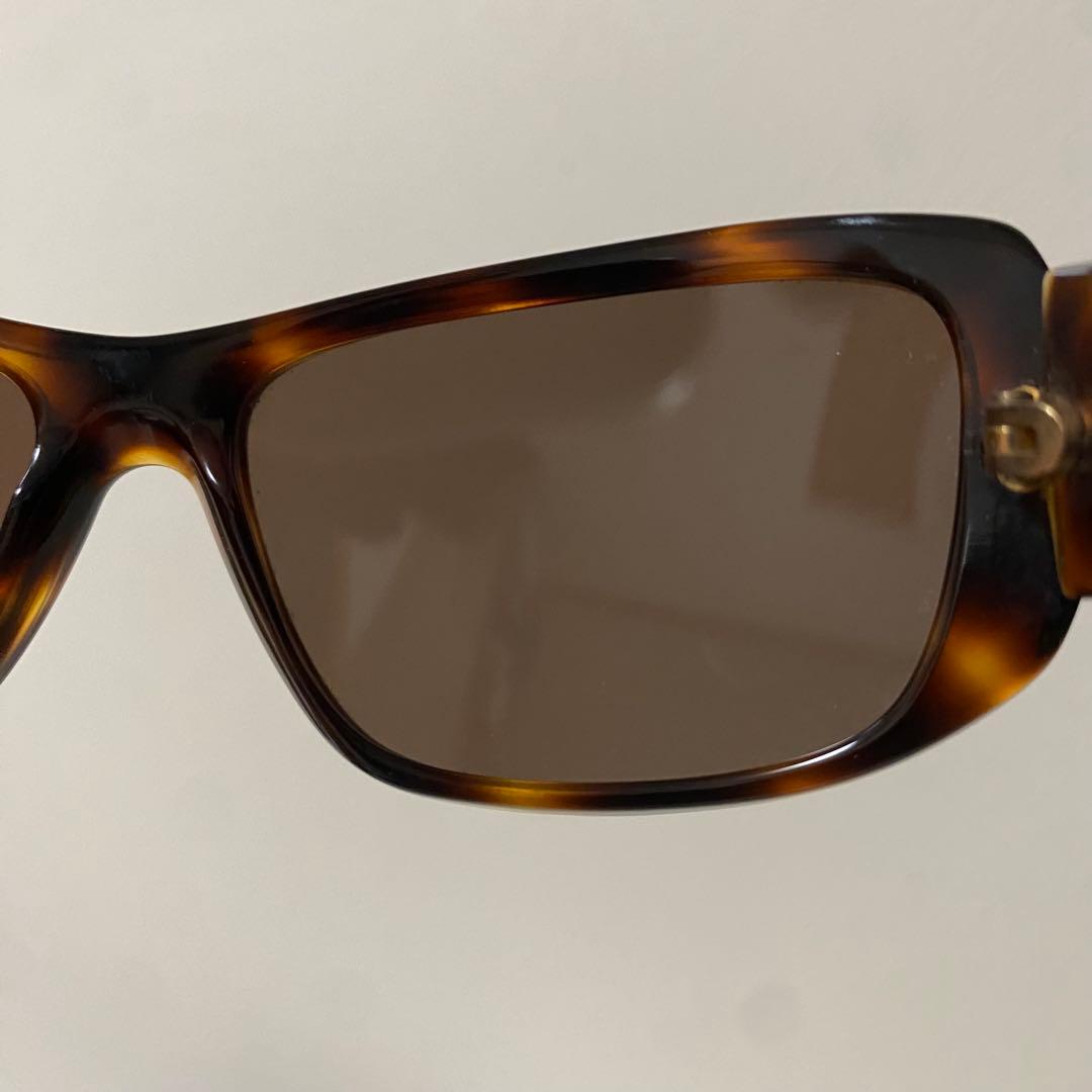 CHANEL サングラス べっ甲 ココマーク ゴールド金具 ブラウン レディース