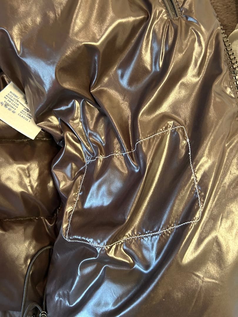 MONCLER ダウンジャケット ブラウン　サイズ2