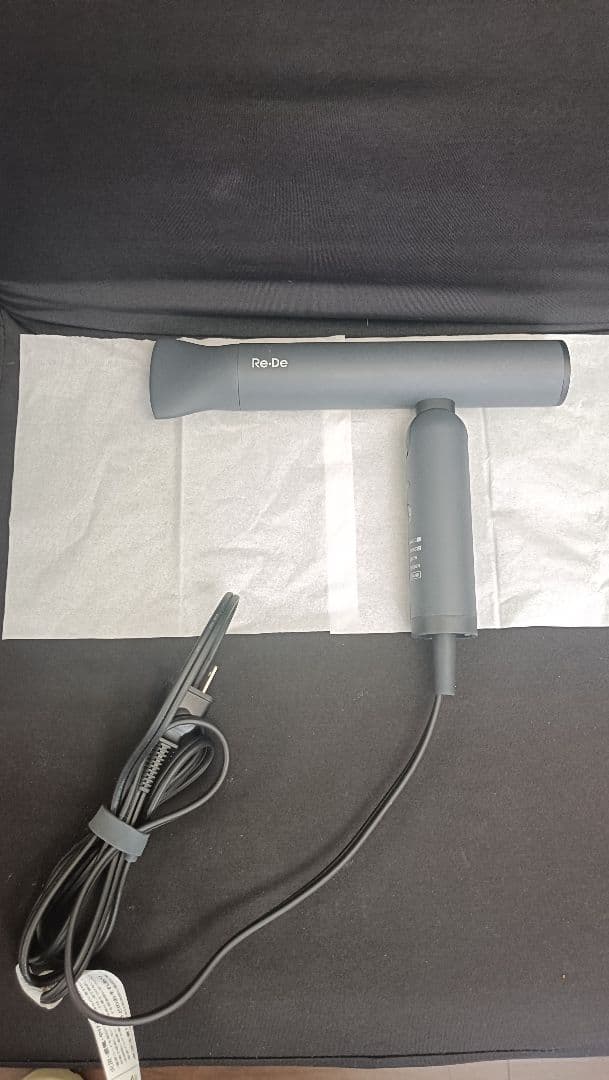 ReDeHairdry リデヘアドライ　ヘアドライヤー　グレー DR01A