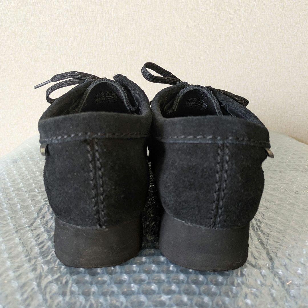 クラークス レディース ワラビー ゴアテックス ブラックスエード 25cm