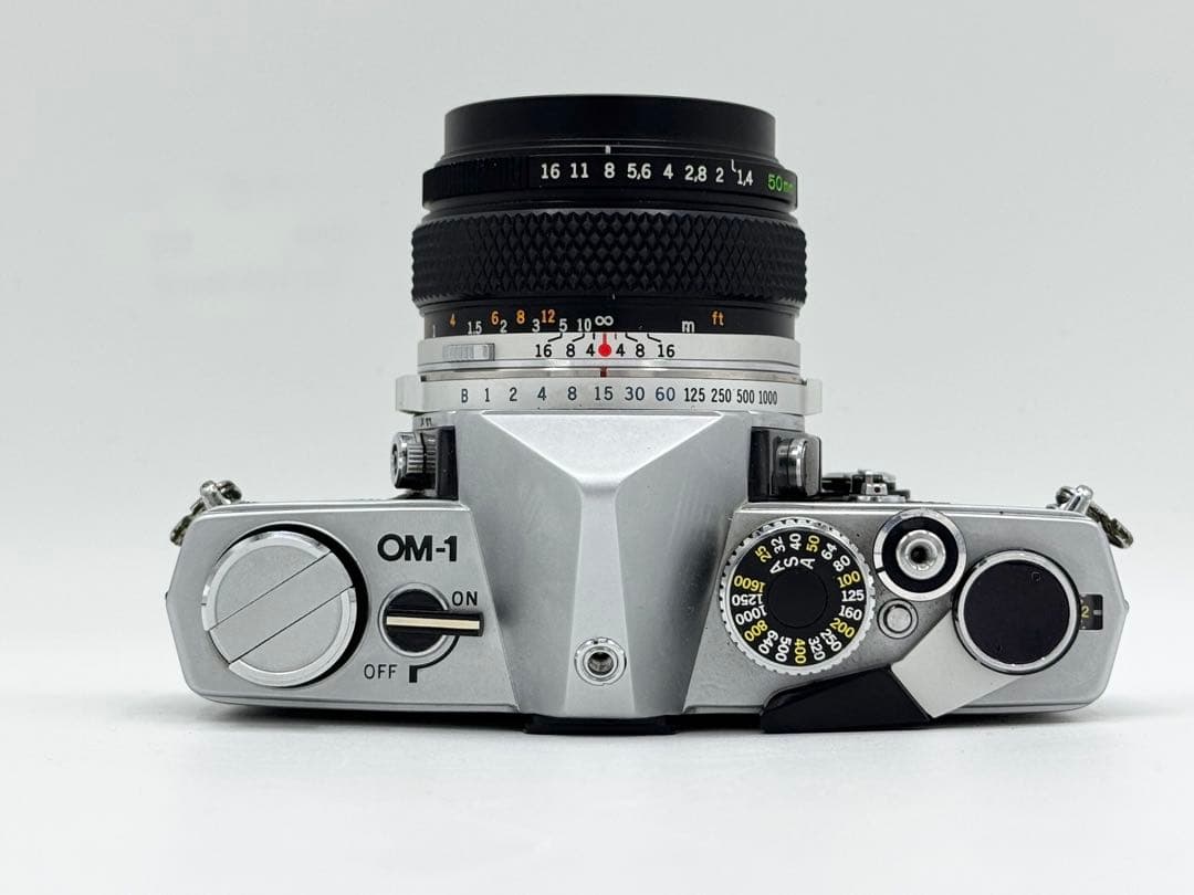 【整備済 完動品】OLYMPUS OM-1 ZUIKO 50mm f1.4