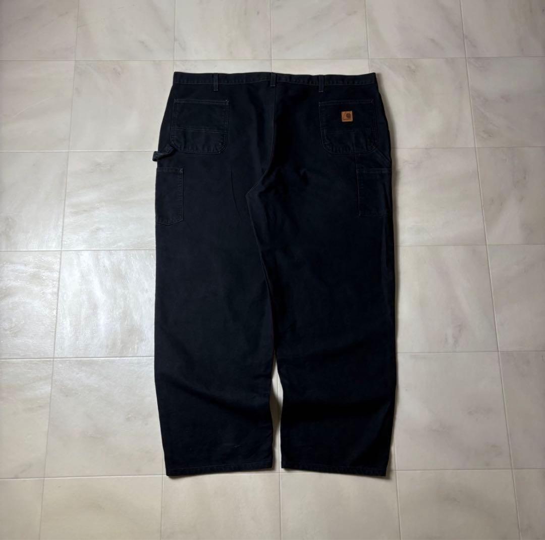 規格外！カーハート 超極太 w50 ダック ペインターパンツ バギーパンツ B系