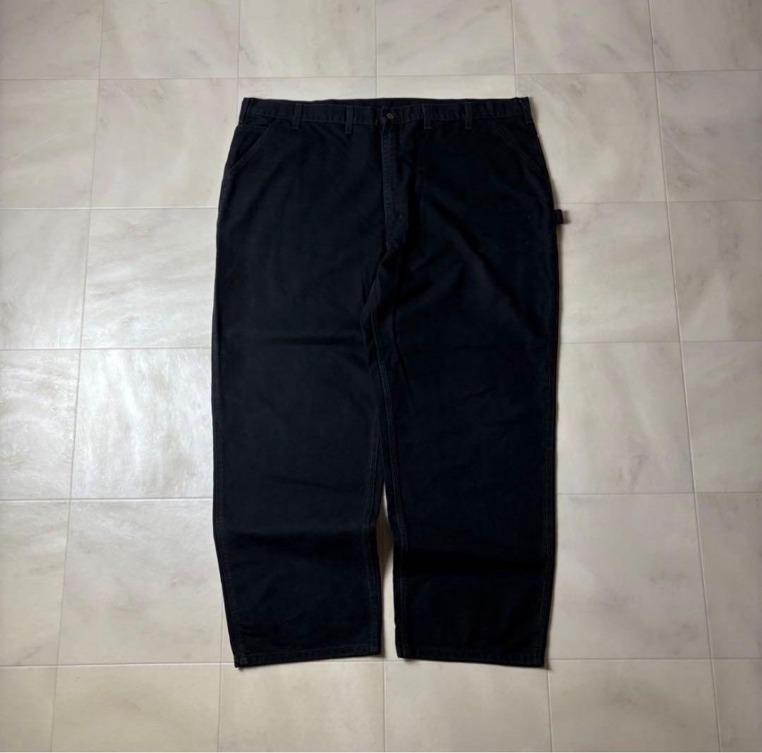 規格外！カーハート 超極太 w50 ダック ペインターパンツ バギーパンツ B系