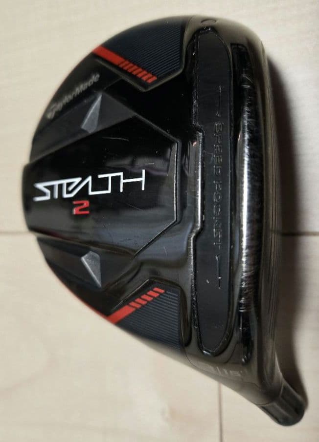 テーラーメイド STEALTH2 3W ヘッドのみ、ヘッドカバー有